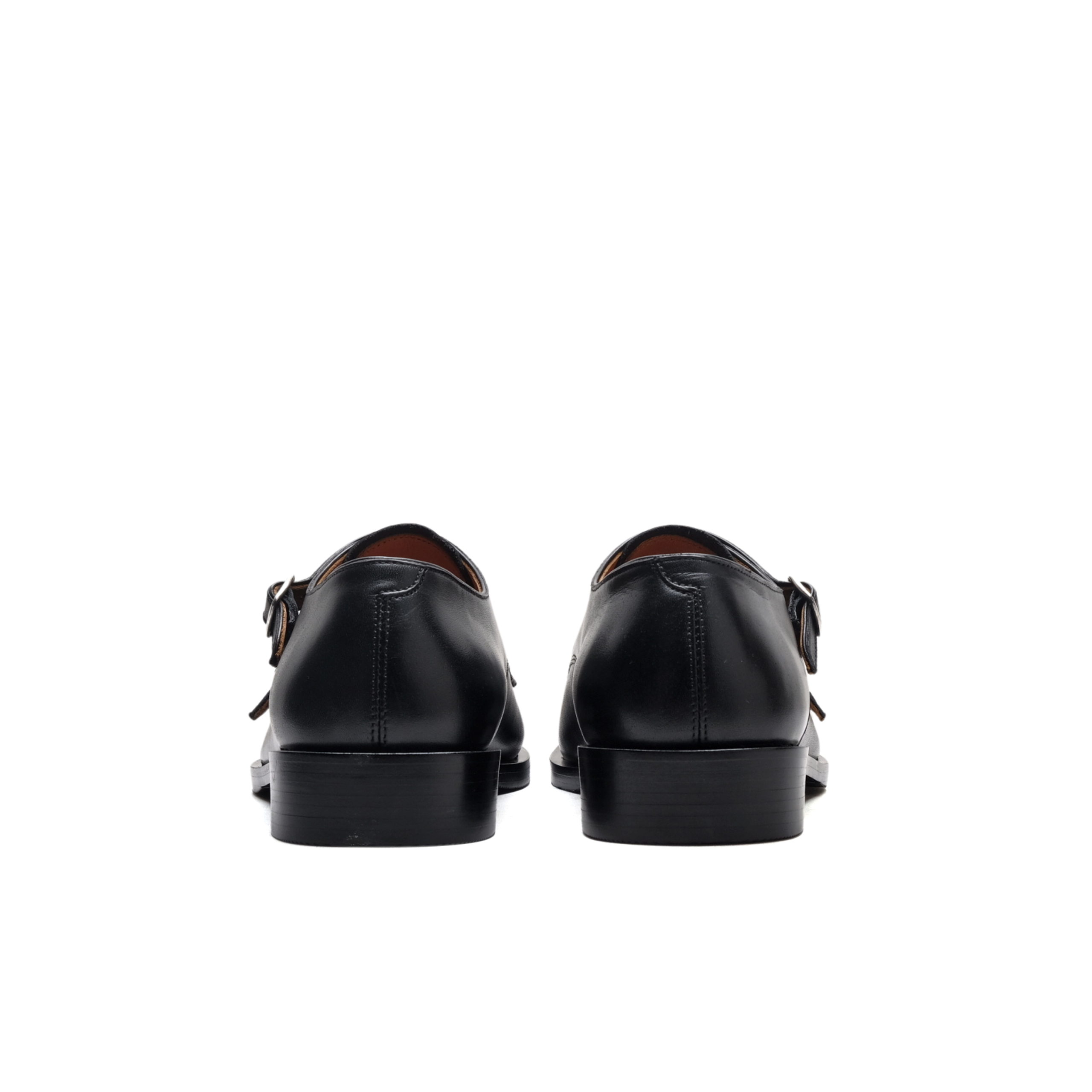 Argo Black | Cap Toe Double Monk Strap - Image 4