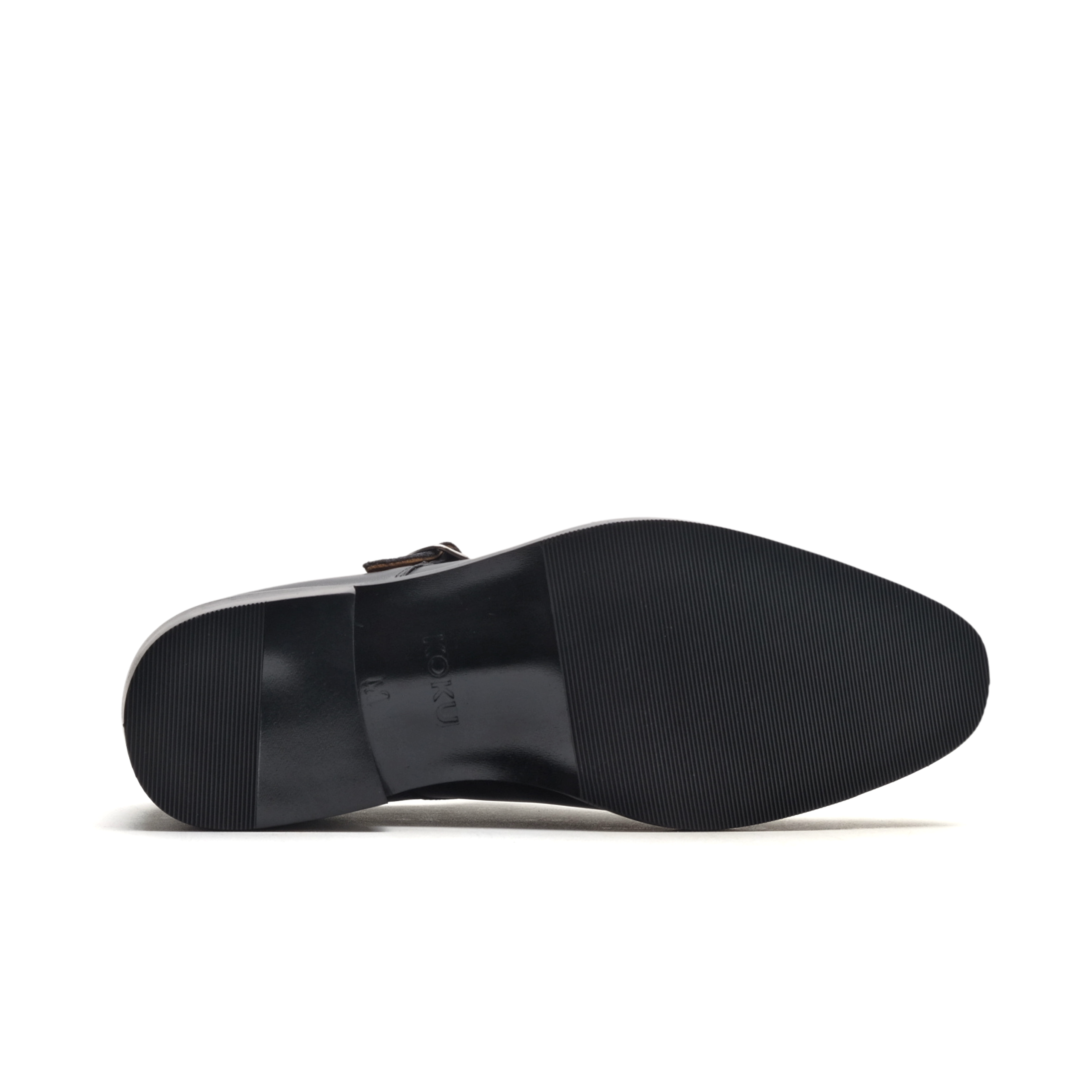 Argo Black | Cap Toe Double Monk Strap - Image 5