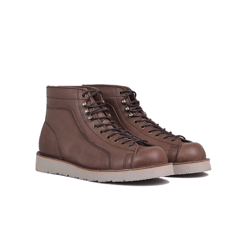 Ares Brown | Lace-to-Toe Roofer Monkey Boots - Image 2