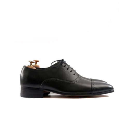 Ezra-Classic-Black-01-Quarter-Half-Brogue-Oxford-Shoes-scaled