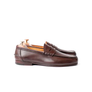 Ruby Classic Brown Crust 01 - Penny Loafers