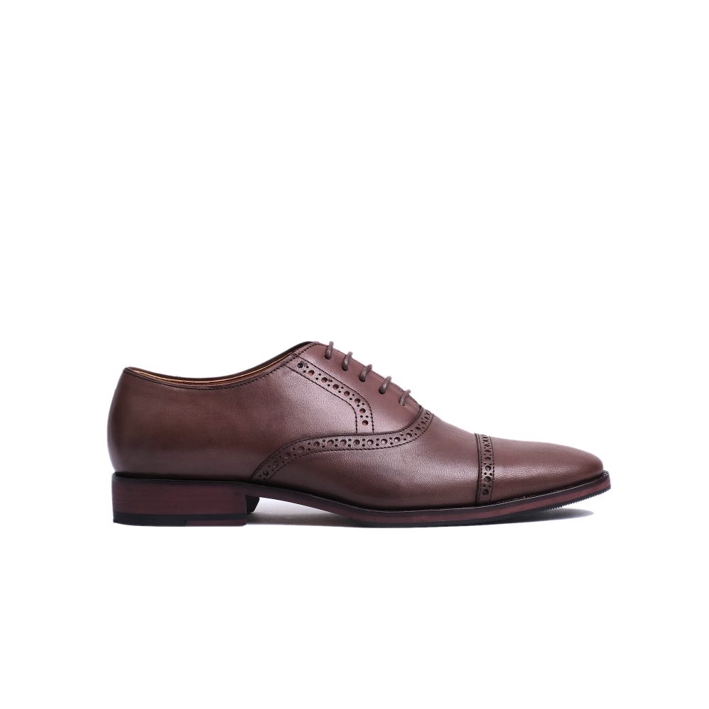 Barry Brown Quarter Brogue Oxford – Koku Footwear